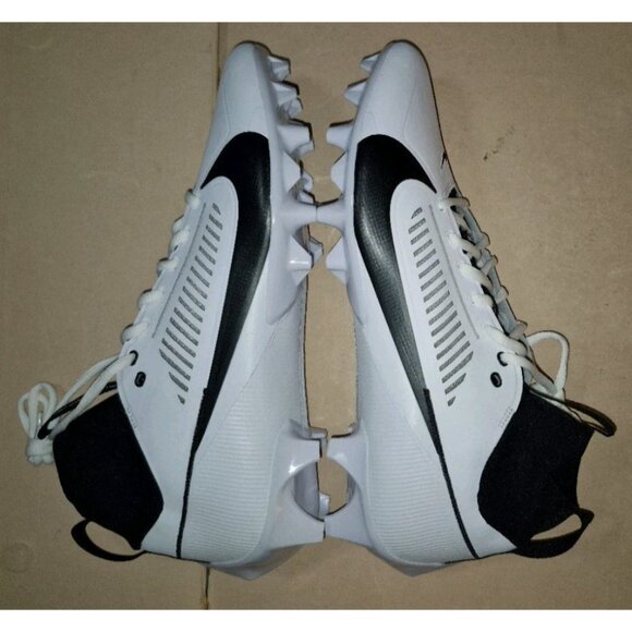 NIKE VAPOR EDGE PRO 360 2 FOOTBALL WHITE/BLACK MEN\'S SIZE 12.5 NEW